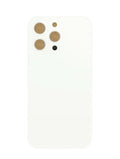 Back Glass with Adhesive (Silver) for iPhone 13 Pro Max