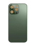 Back Glass with Adhesive (Green) for iPhone 13 Pro Max