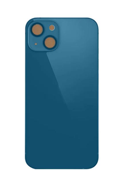 Back Glass Replacement with Adhesive (Blue) for iPhone 13 Mini