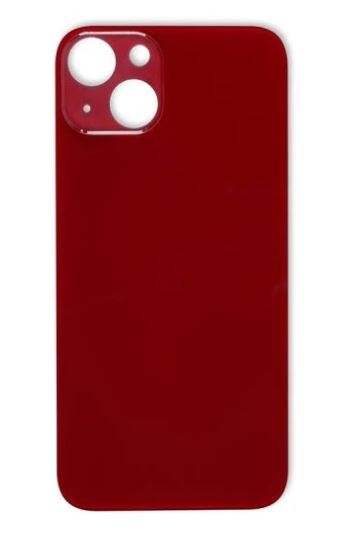 Back Glass Replacement with Adhesive (Red) for iPhone 13 Mini