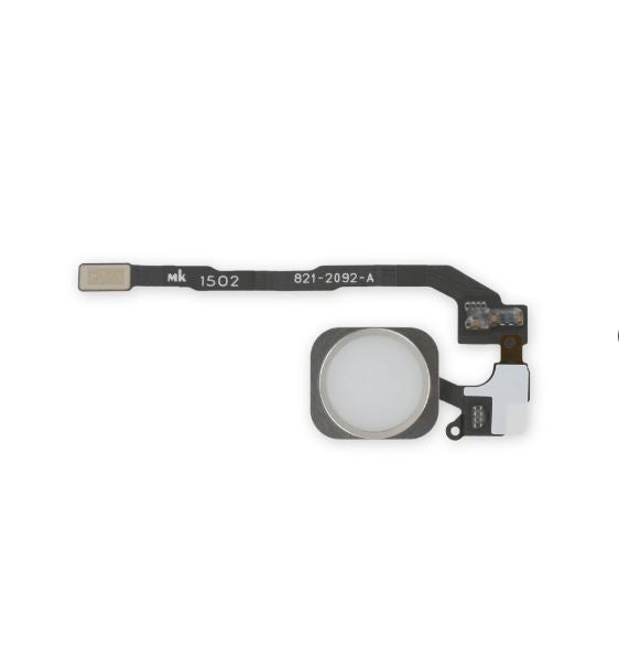 Home Button Assembly Replacement (Silver) for iPhone SE