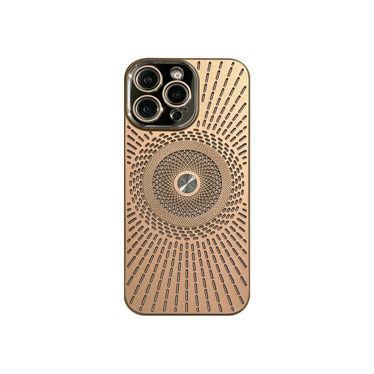 Hollow-out Cooling MagSafe Phone Case for iPhone 16/15/13, PC Matte Magnetic Pro