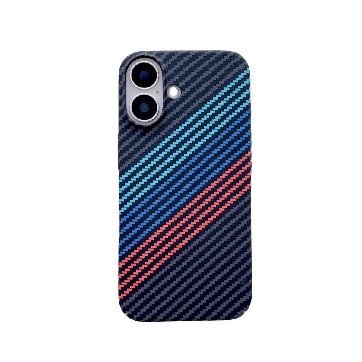 Carbon Fiber Texture Phone Case for iPhone, MagSafe Hard PC Case Ultra-thin Anti