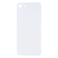 Battery Cover Glass with Adhesive (White) for iPhone 8