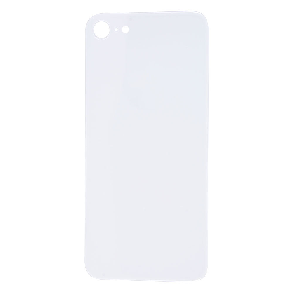Battery Cover Glass with Adhesive (White) for iPhone 8