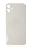 Back Glass Replacement with Adhesive (Silver) for iPhone 11