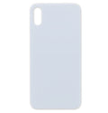 Back Glass Replacement with Adhesive (Silver) for iPhone XS