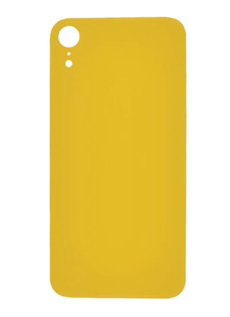 Back Glass Replacement with Adhesive (Yellow) for iPhone XR