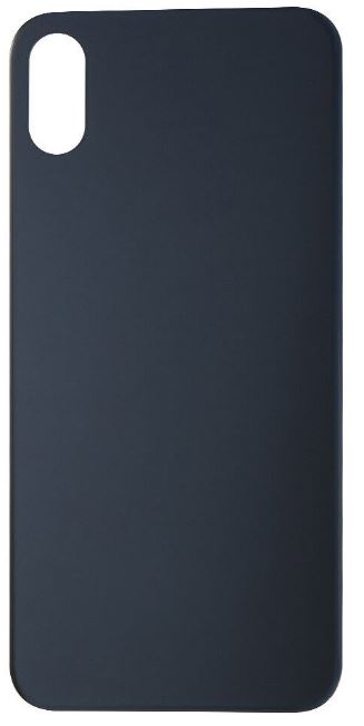 Back Glass Replacement with Adhesive (Black) for iPhone X