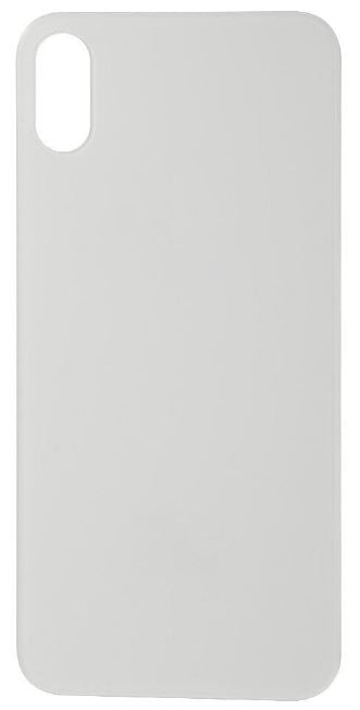 Back Glass Replacement with Adhesive (White) for iPhone X