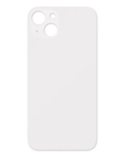 Back Glass Replacement with Adhesive (Silver) for iPhone 13
