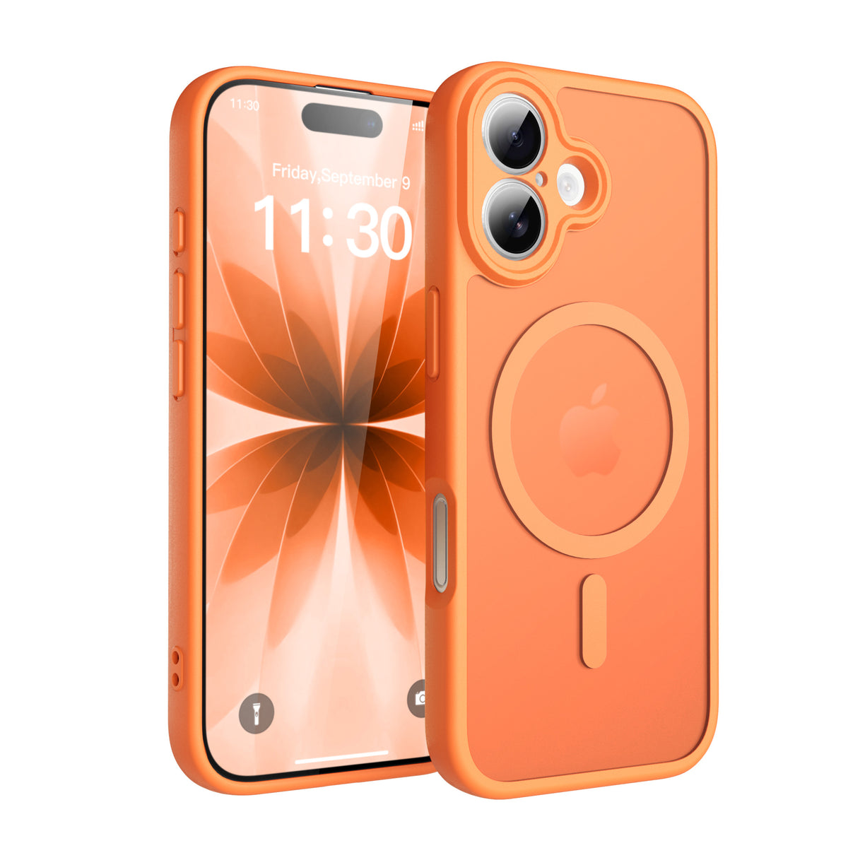 Frosted Magnetic Shockproof Phone Case for iPhone 17 16 15 Pro Max Plus, Anti-Drop Hard Shell with Precision Cutouts