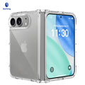 Clear Shockproof TPU Case for iPhone 18 Pro - 2.0mm Anti-Scratch & Anti-Fingerprint Transparent Protective Cover with Airbag Protection