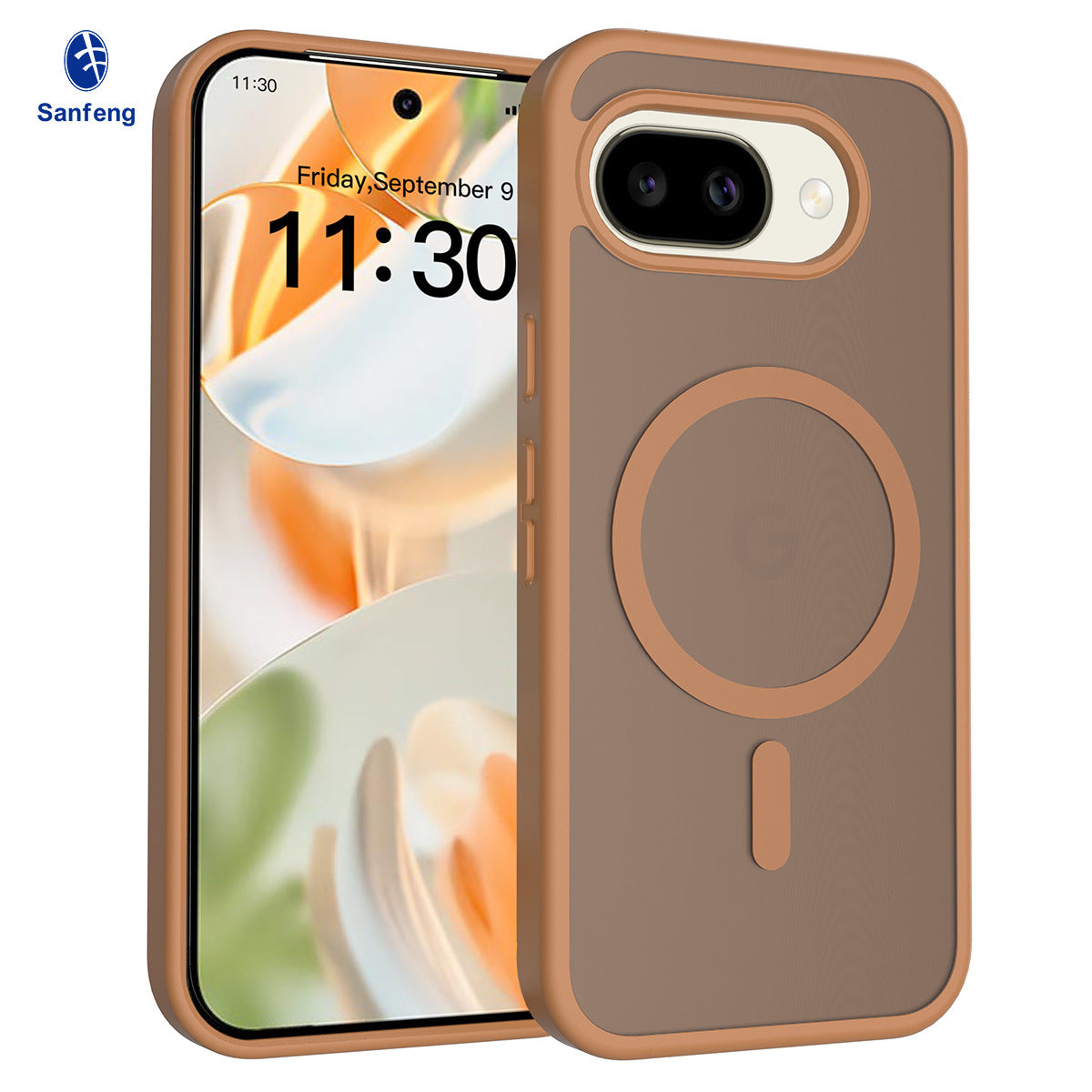 Matte Magnetic Phone Case for Google Pixel 10, 10 Pro XL, 9 Pro, 9 Pro Fold, Shockproof TPU Anti-Fall Protective Cover