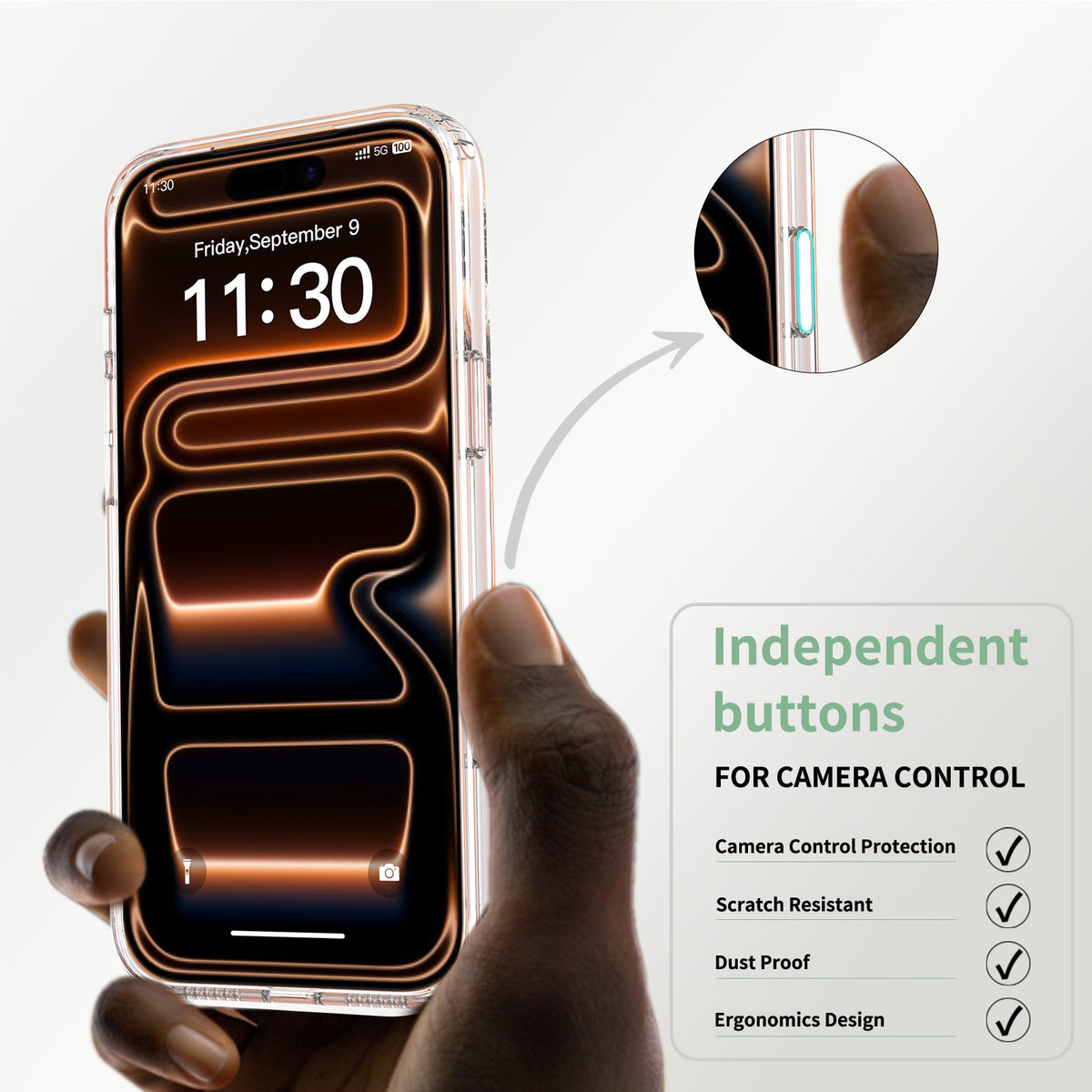 Transparent Magnetic Case for iPhone 16 Pro Max 15 14 Series Clear Shockproof TPU Cover with N52 Strong Magnet