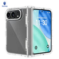 Clear Shockproof TPU Case with Integrated Side Cover for iPhone 18 Ultra, Transparent Anti-Drop Protective Phone Cover