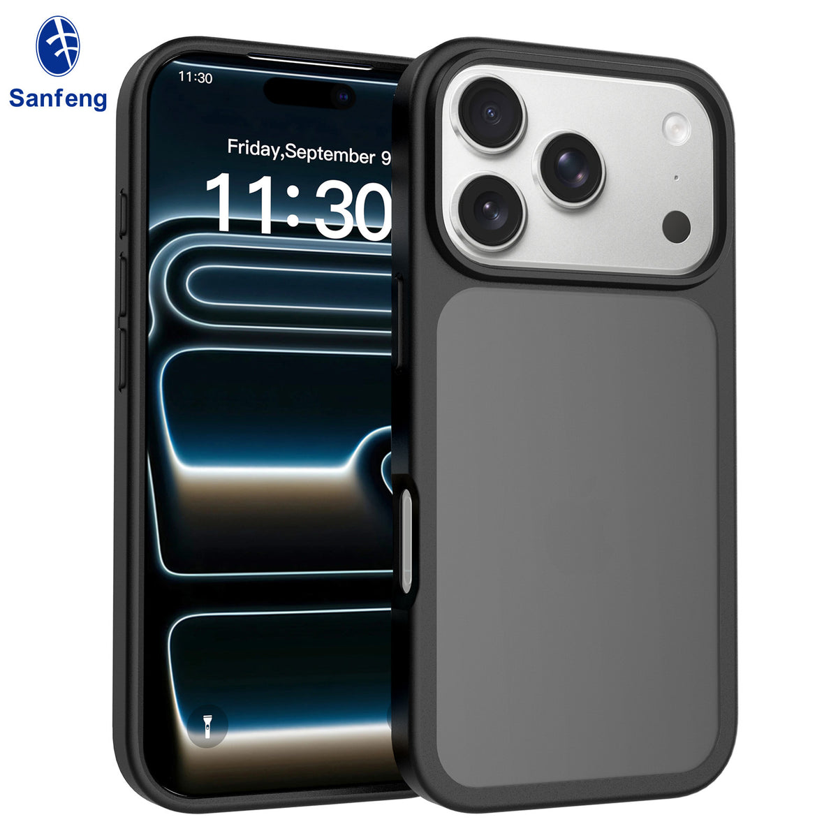 Frosted Translucent Skin-Feel TPU Phone Case - Anti-Drop Protective Cover for iPhone