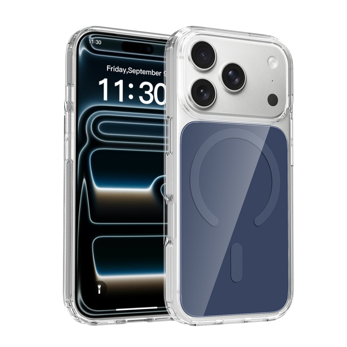 Transparent TPU Shockproof Protective Phone Case for iPhone 17 Pro Max, 16, 15, 14, 13 - Anti-Fall Soft Cover