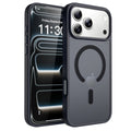 Magnetic Suction Skin-Feel Phone Case for iPhone 17 Pro, Anti-Fall TPU All-Inclusive Protective Cover (Brown)