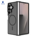 Magnetic Folding Phone Case for Samsung Galaxy Z Fold 7 / Z Fold 8, Skin-Feel Matte TPU Anti-Drop Protective Cover
