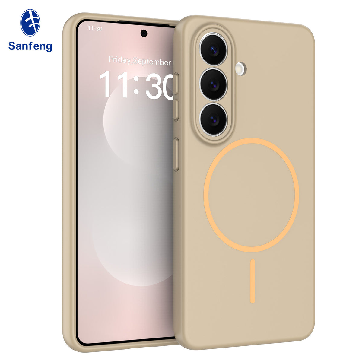 Magnetic TPU Matte Protective Phone Case with Precision Cutouts for Samsung Galaxy S25 S24 Ultra Plus - Anti-Fall Skin-Feel Cover