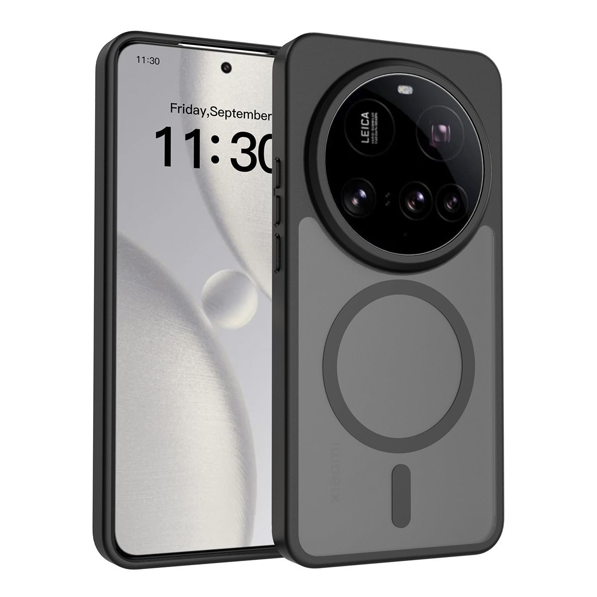 Magnetic Frosted TPU Case for Xiaomi 15 Ultra - All-Inclusive Anti-Fall Soft Protective Back Cover