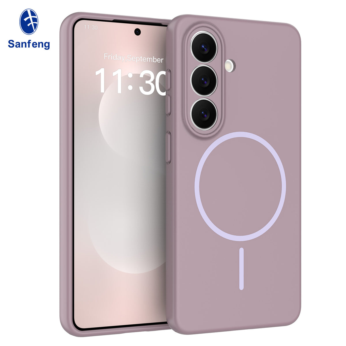 Magnetic TPU Matte Protective Phone Case with Precision Cutouts for Samsung Galaxy S25 S24 Ultra Plus - Anti-Fall Skin-Feel Cover