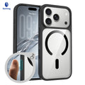 Magnetic Translucent Frosted Case for iPhone 17 Pro Max, Shockproof Skin-Feel Silicone Protective Phone Cover
