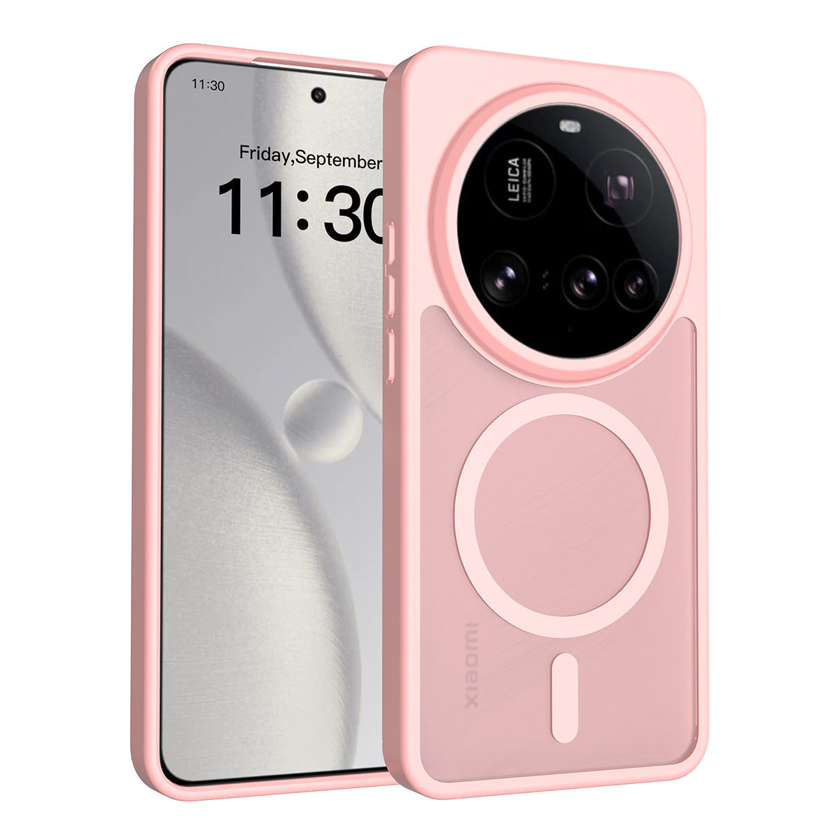 Magnetic Frosted TPU Case for Xiaomi 15 Ultra - All-Inclusive Anti-Fall Soft Protective Back Cover