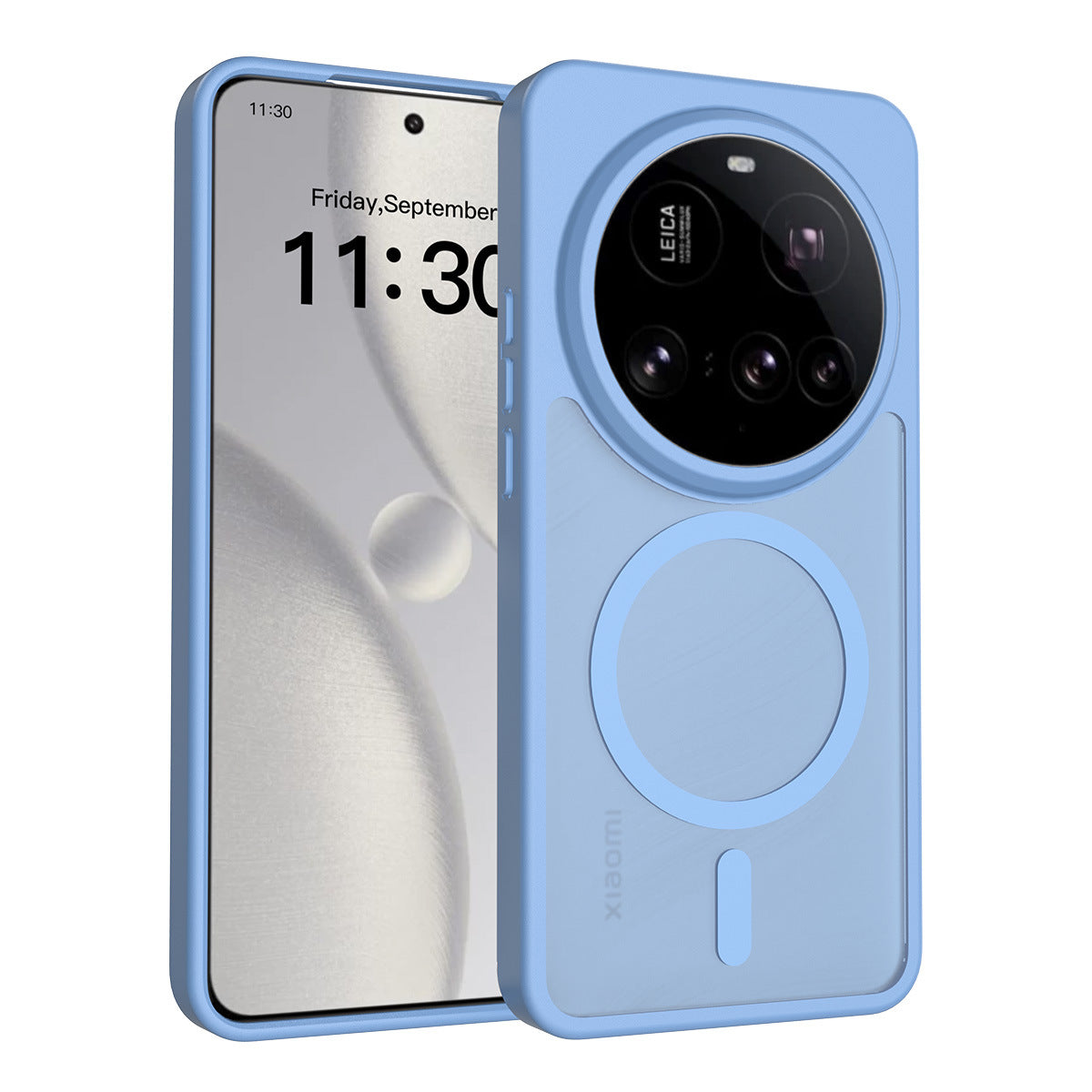 Magnetic Frosted TPU Case for Xiaomi 15 Ultra - All-Inclusive Anti-Fall Soft Protective Back Cover