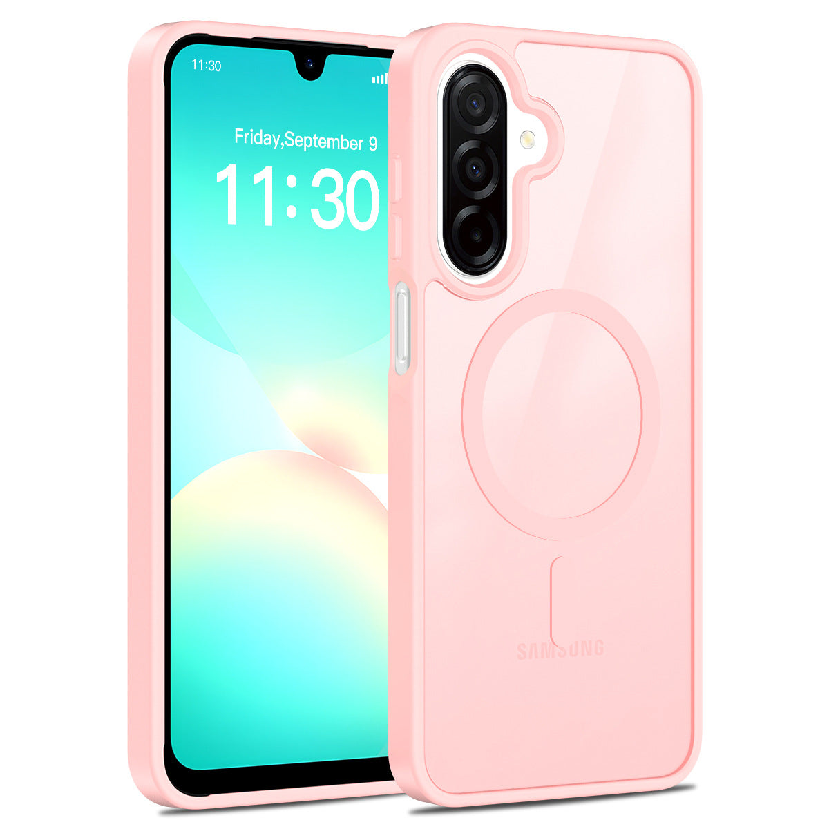 Matte Skin-Feel Magnetic Phone Case for Samsung Galaxy A Series, Shockproof Anti-Drop TPU Protective Cover