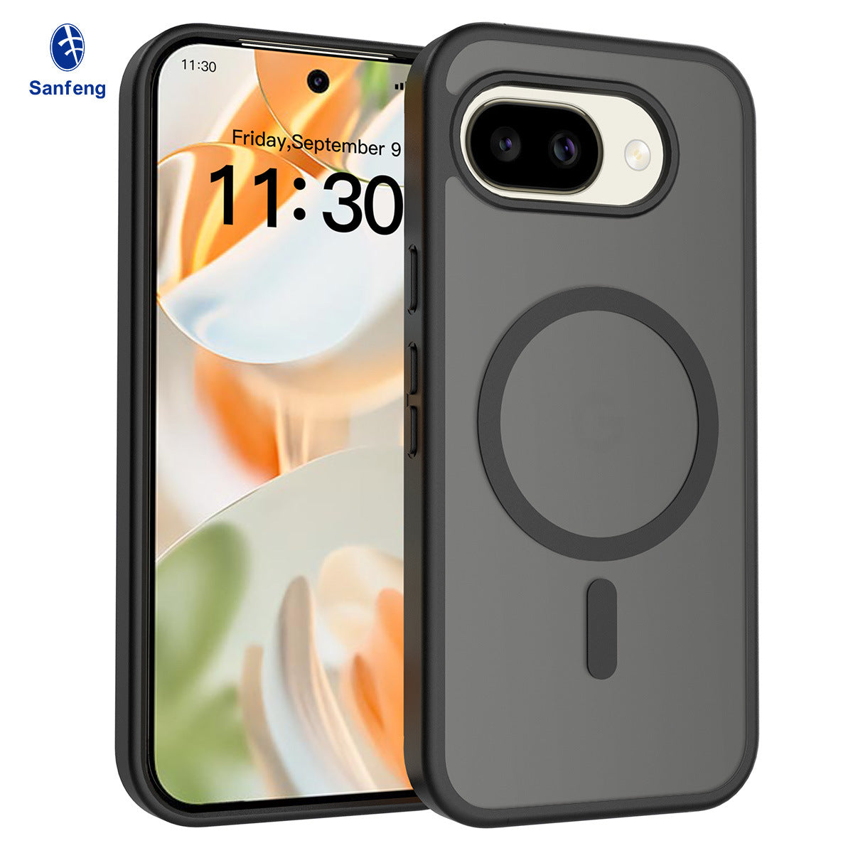 Matte Magnetic Phone Case for Google Pixel 10, 10 Pro XL, 9 Pro, 9 Pro Fold, Shockproof TPU Anti-Fall Protective Cover