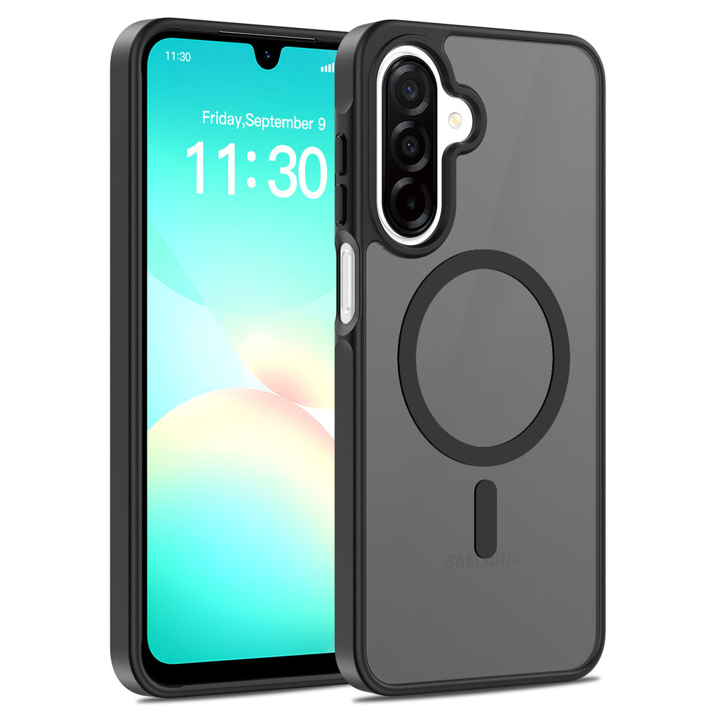 Matte Skin-Feel Magnetic Phone Case for Samsung Galaxy A Series, Shockproof Anti-Drop TPU Protective Cover