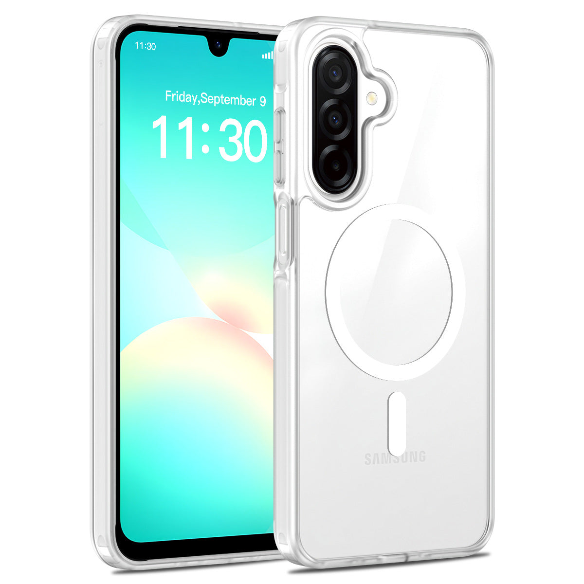 Matte Skin-Feel Magnetic Phone Case for Samsung Galaxy A Series, Shockproof Anti-Drop TPU Protective Cover