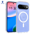 Magnetic Clear Phone Case for Google Pixel - Anti-Yellowing TPU Shockproof Protective Cover