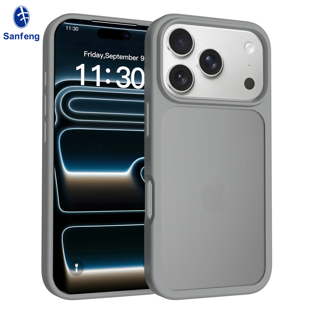 Frosted Translucent Skin-Feel TPU Phone Case - Anti-Drop Protective Cover for iPhone