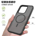 Translucent Matte Magnetic Phone Case with Anti-Fingerprint Drop Protection for Redmi 14C, Note 14 Pro & Xiaomi 15 Series