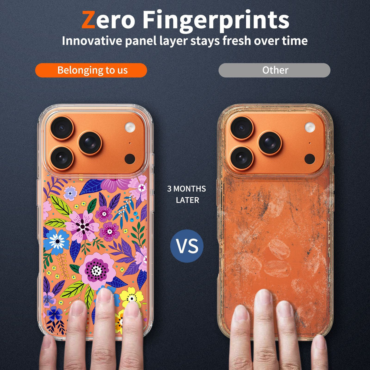 Personalized Custom Painted Phone Case with Magnetic Suction Anti-Scratch 2-in-1 Protective Cover for Apple & Compatible Models