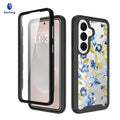 Starry Sky Painting Silicone Phone Case for Samsung Galaxy S26 Ultra, S26, S25 Plus - Magnetic Anti-Fingerprint Protective Cover