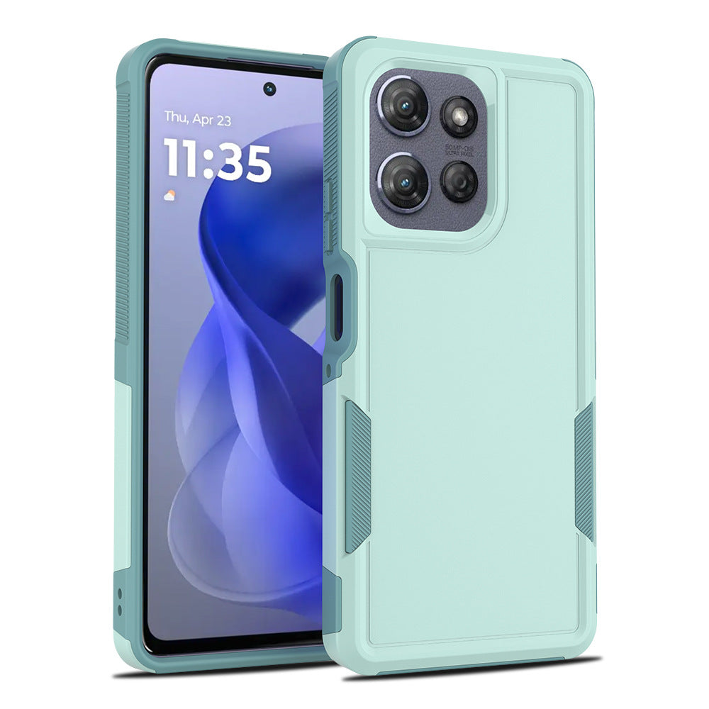 Magnetic Skin-Feel Protective Phone Case for Motorola Moto Edge and Moto G Series, TPU+PC Anti-Fall Shockproof Cover