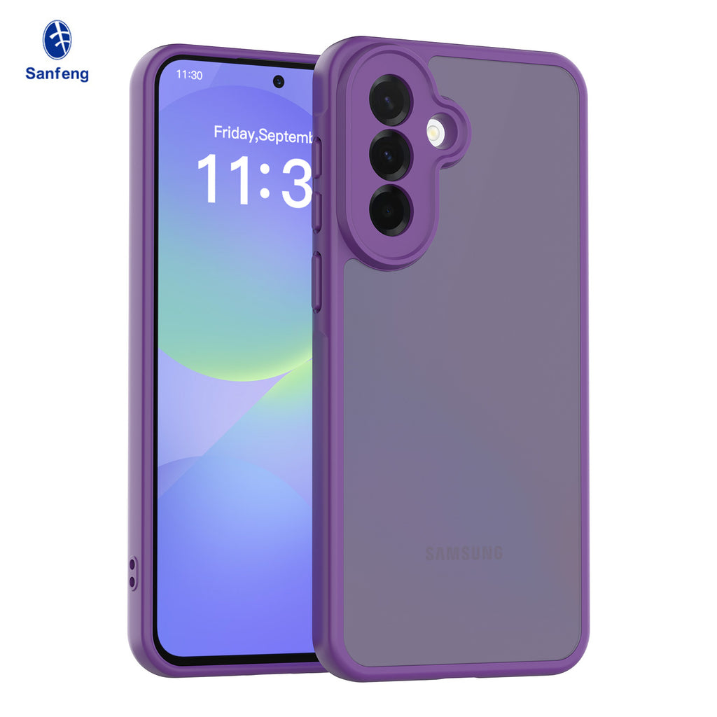 Slim Skin-Feel Matte Phone Case for Samsung Galaxy A Series - Shockproof PC & TPU Anti-Drop Cover