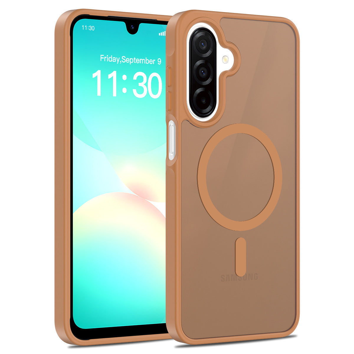 Matte Skin-Feel Magnetic Phone Case for Samsung Galaxy A Series, Shockproof Anti-Drop TPU Protective Cover