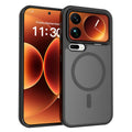 Magnetic Frosted Translucent Case for Xiaomi - Anti-Fall Matte Skin-Feel Shockproof TPU Phone Cover