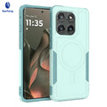 Sanfeng Magnetic 2-in-1 Anti-Drop Phone Case for Motorola Moto 2025 Edge 50 Pro Ultra G Play Power TPU+PC Protective Cover