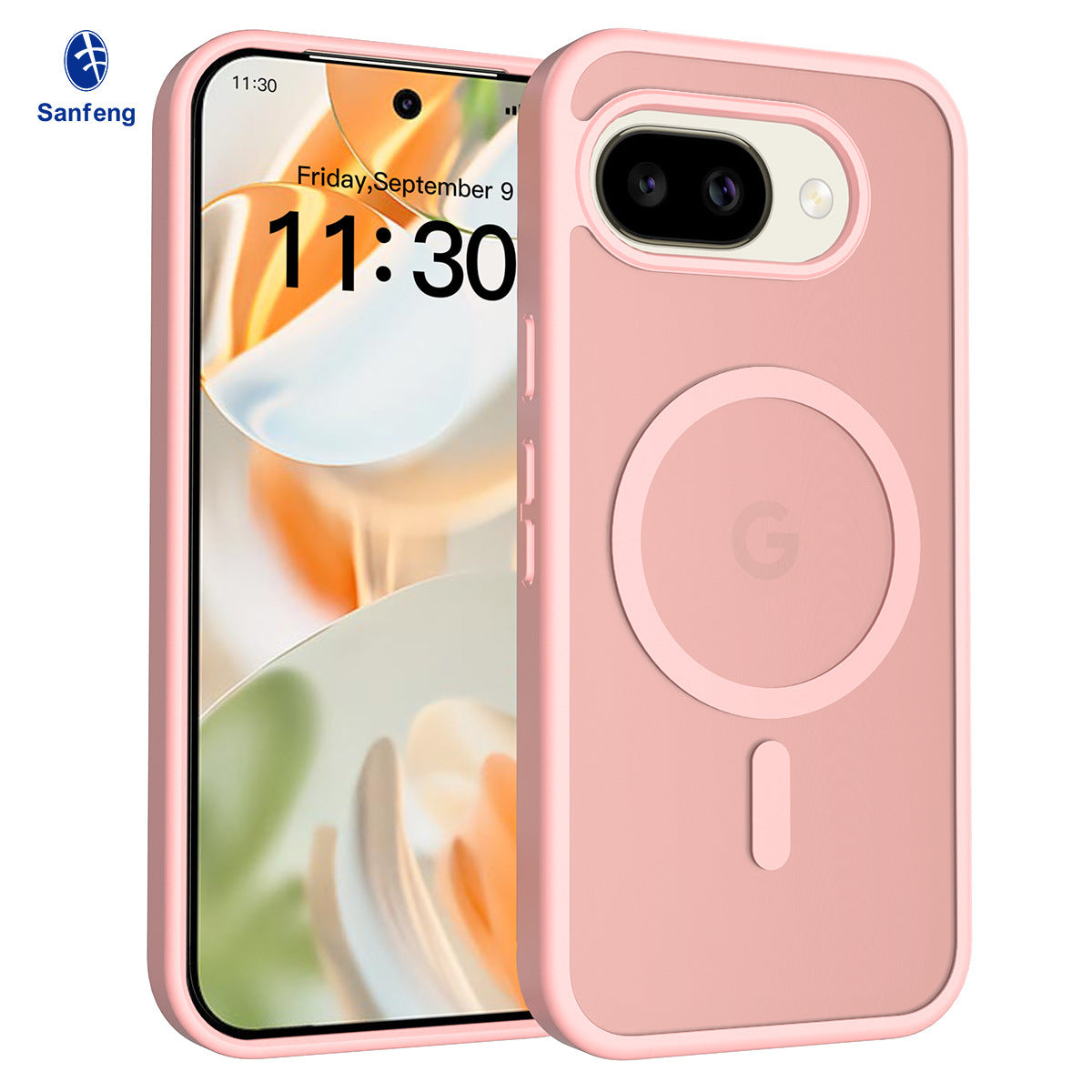 Matte Magnetic Phone Case for Google Pixel 10, 10 Pro XL, 9 Pro, 9 Pro Fold, Shockproof TPU Anti-Fall Protective Cover