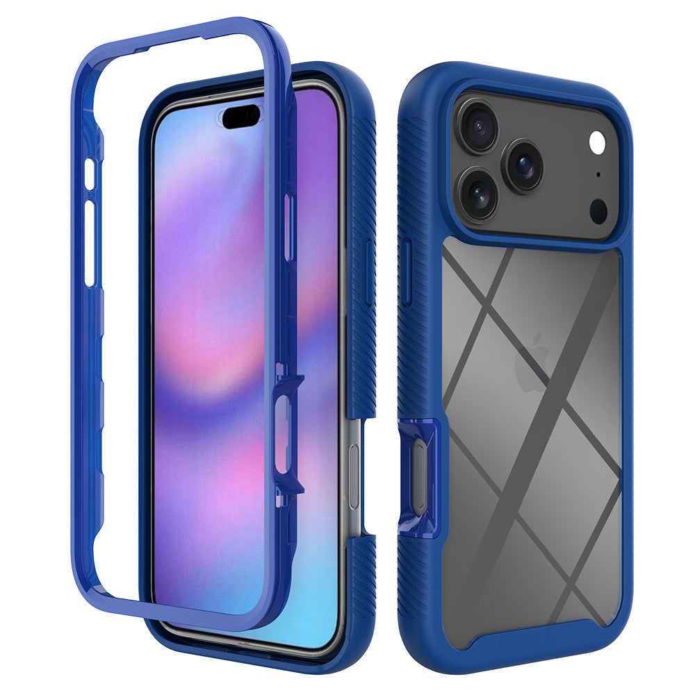 Shockproof Magnetic Phone Case for iPhone 17 16 15 14 Series - Anti-Fall TPU Protective Hard Cover