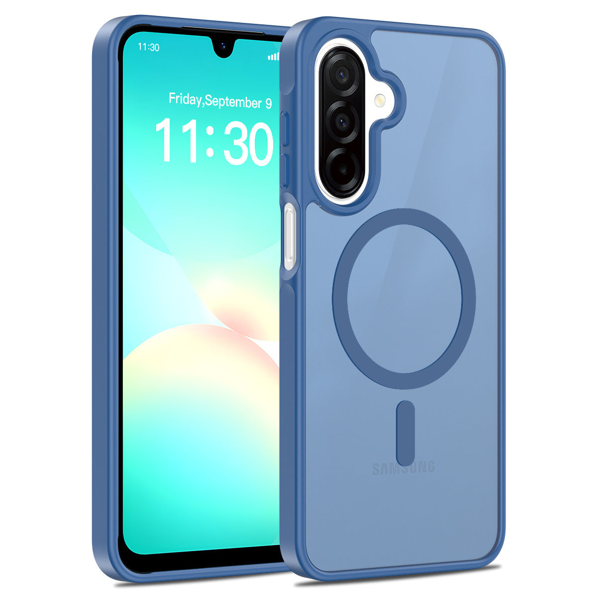 Matte Skin-Feel Magnetic Phone Case for Samsung Galaxy A Series, Shockproof Anti-Drop TPU Protective Cover