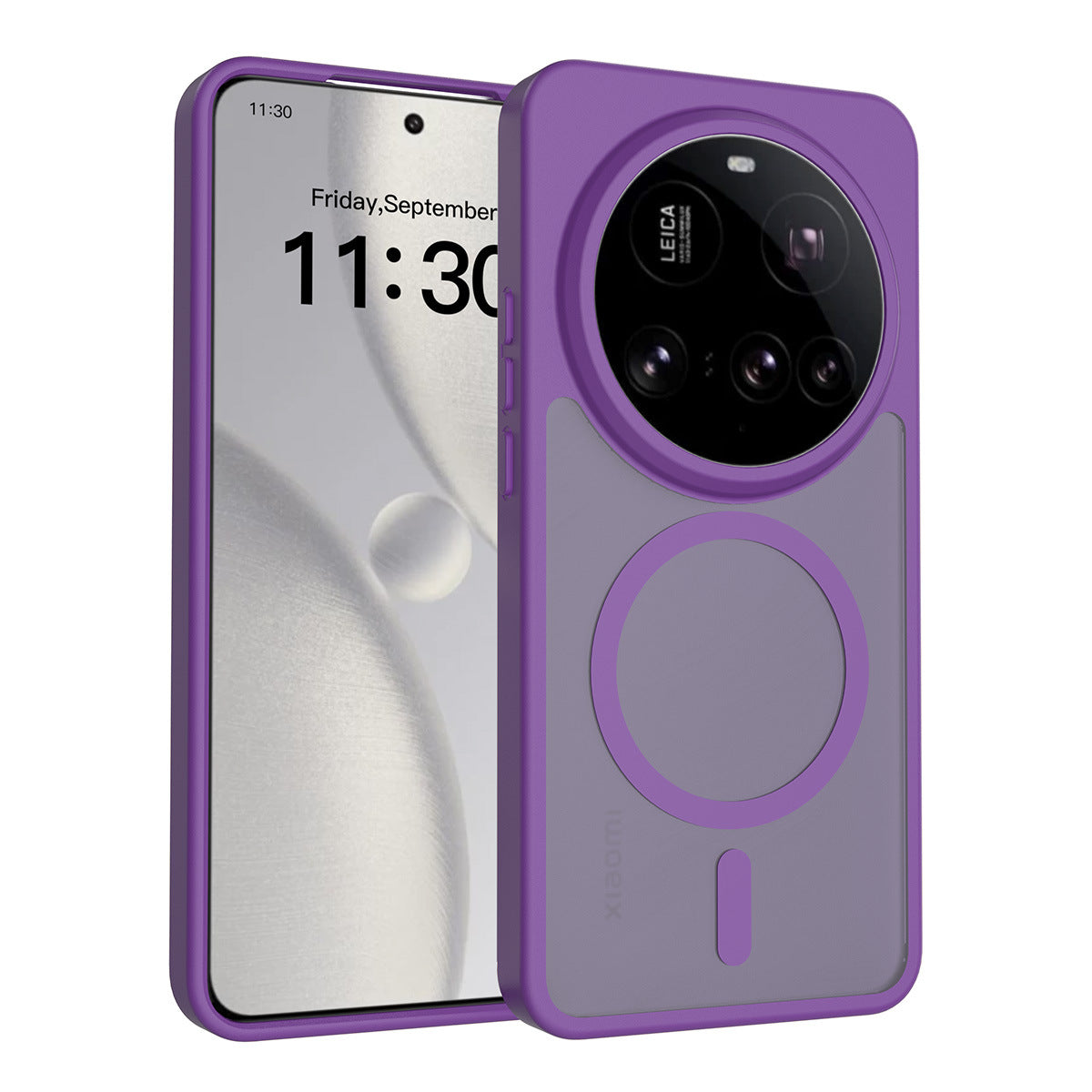 Magnetic Frosted TPU Case for Xiaomi 15 Ultra - All-Inclusive Anti-Fall Soft Protective Back Cover
