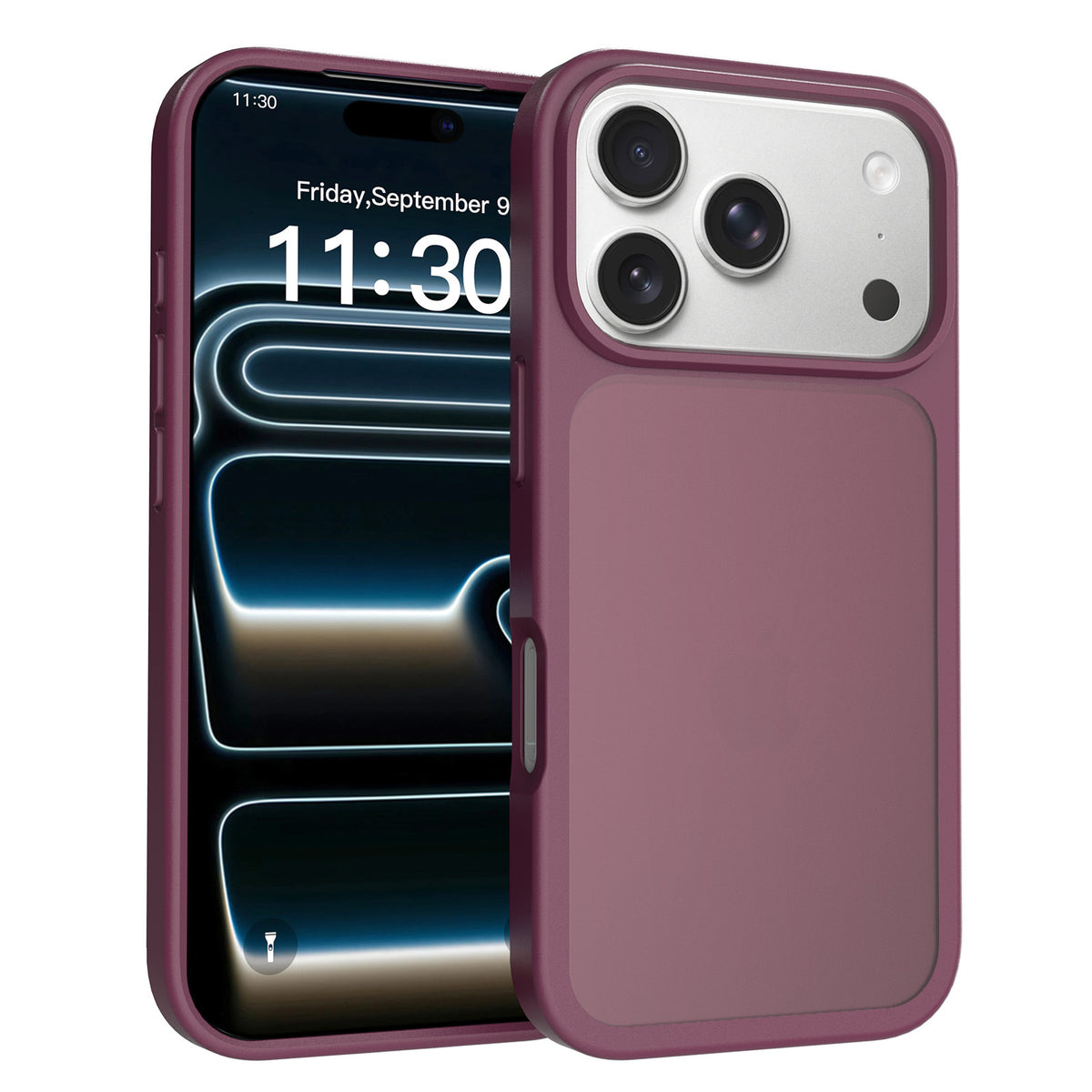 Frosted Translucent Skin-Feel TPU Phone Case - Anti-Drop Protective Cover for iPhone