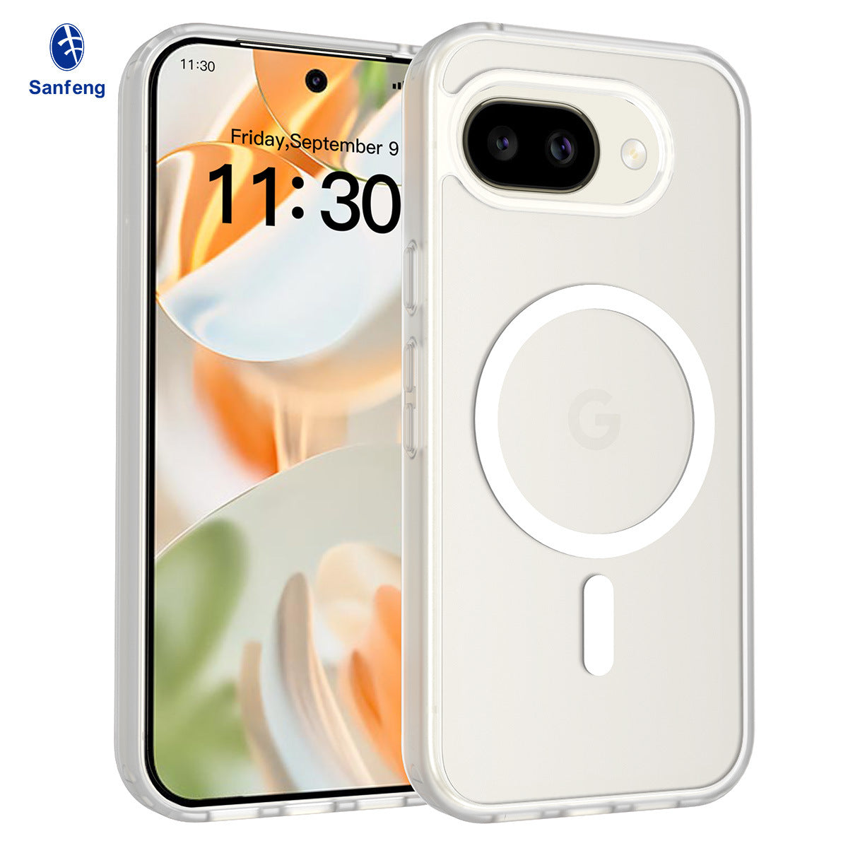 Matte Magnetic Phone Case for Google Pixel 10, 10 Pro XL, 9 Pro, 9 Pro Fold, Shockproof TPU Anti-Fall Protective Cover